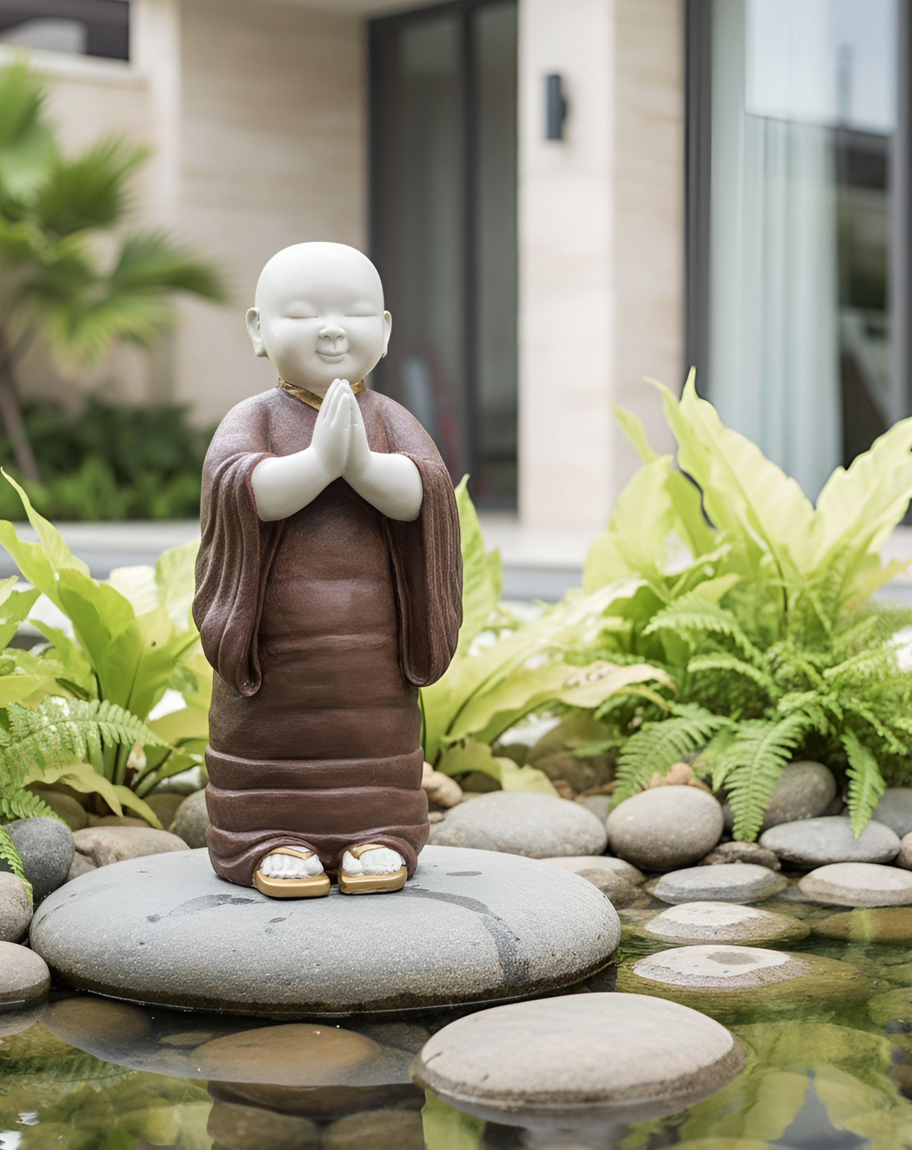 Sculpture Monks