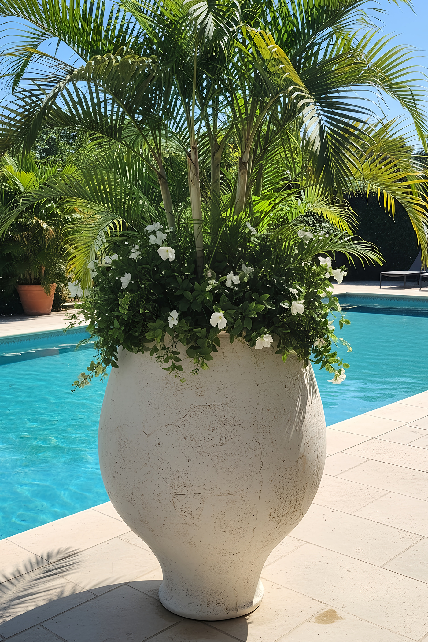 Tall Amphora Planter