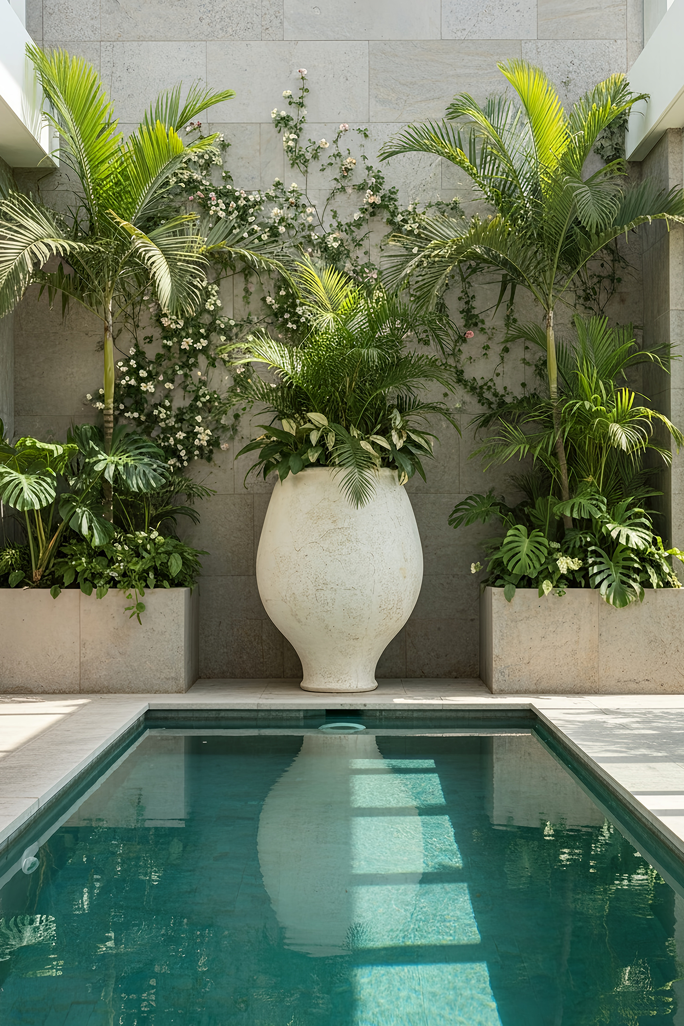 Tall Amphora Planter