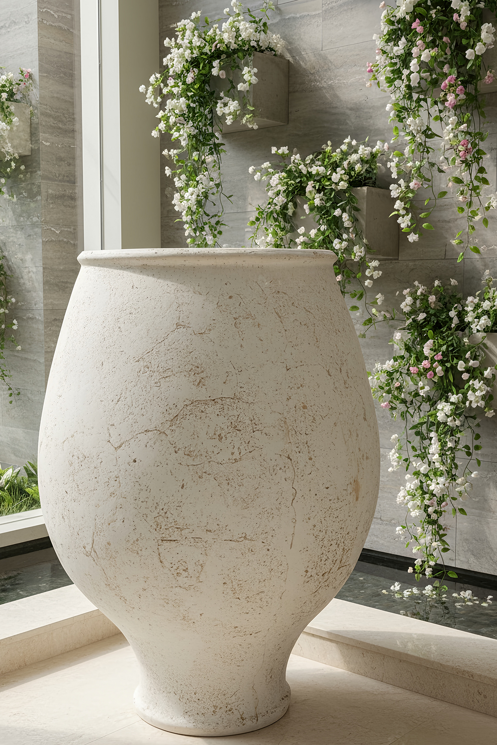Tall Amphora Planter