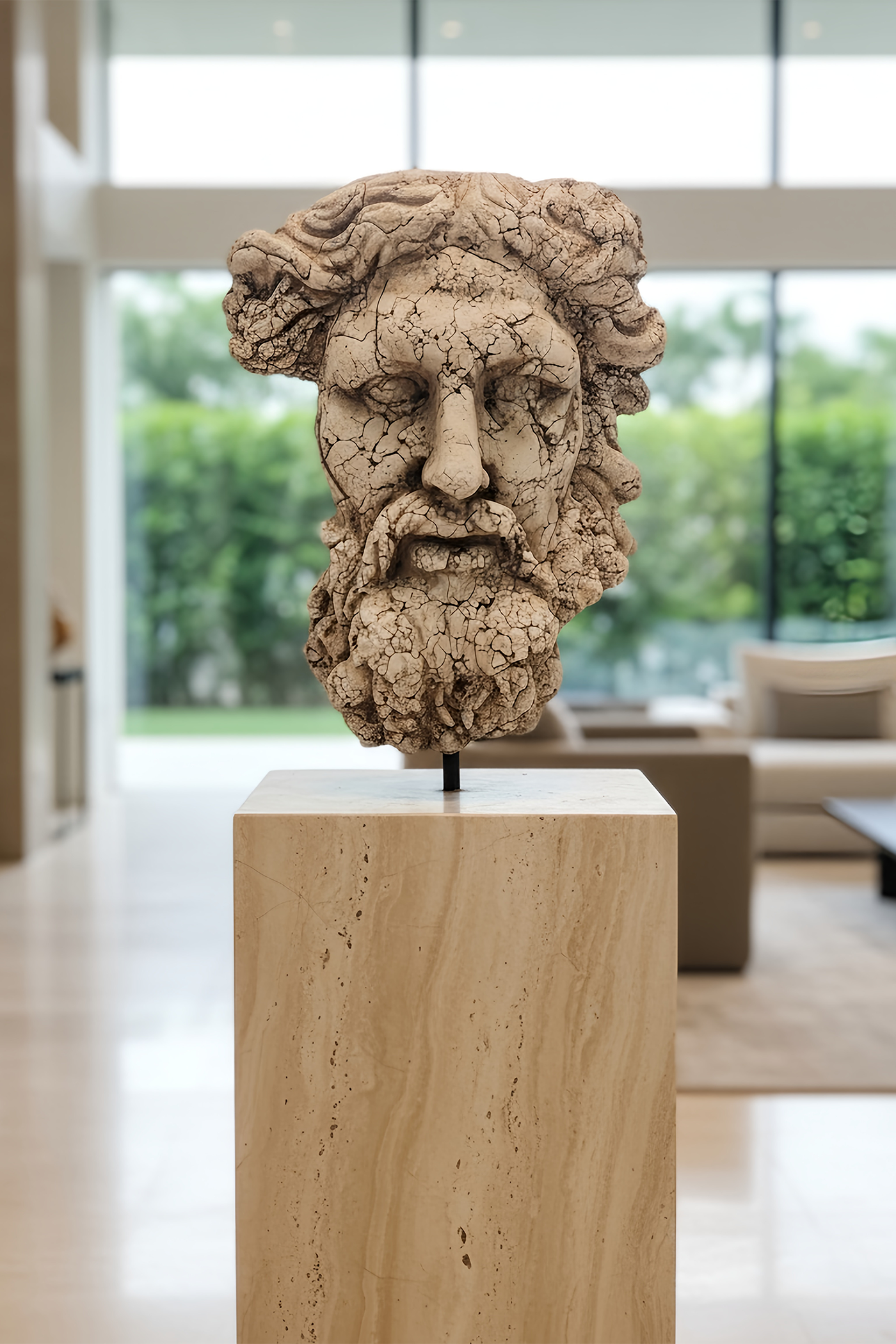 Bacchus head