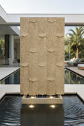 Water Cascade leaf Linear Leaf Relief Cascade Fountain