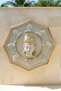 Water Cascade Celestial Deity Medallion