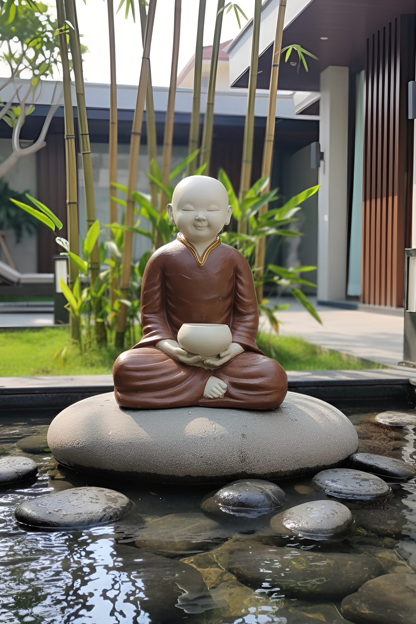 Thai Meditaing Monk