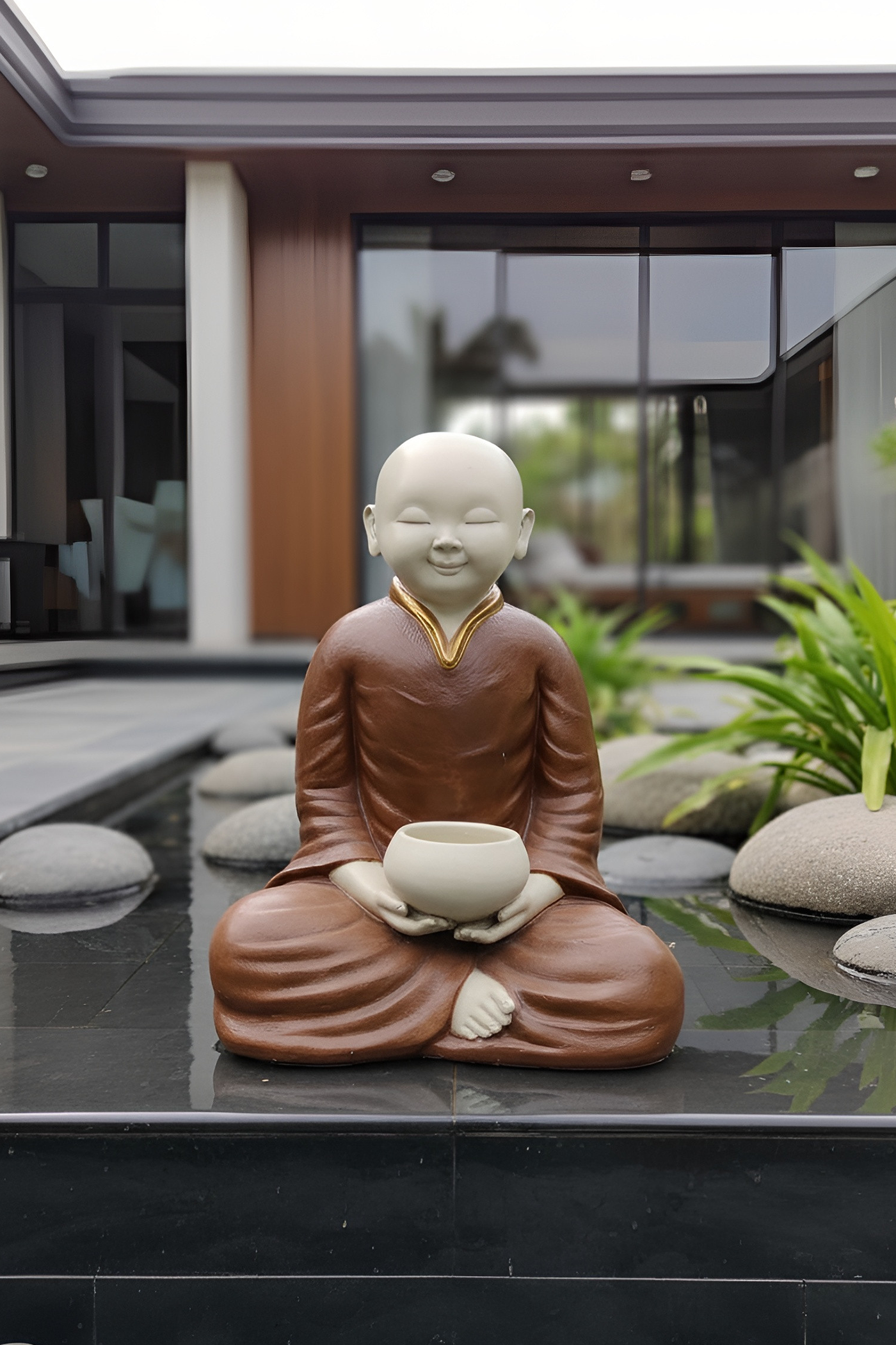 Thai Meditaing Monk
