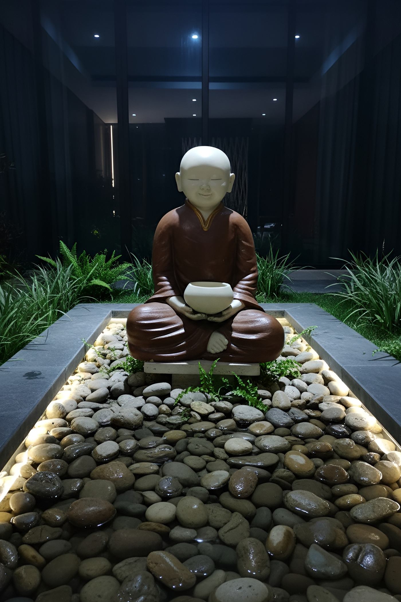 Thai Meditaing Monk
