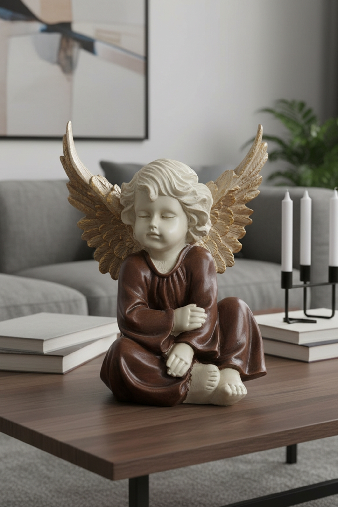 Sitting Cherub