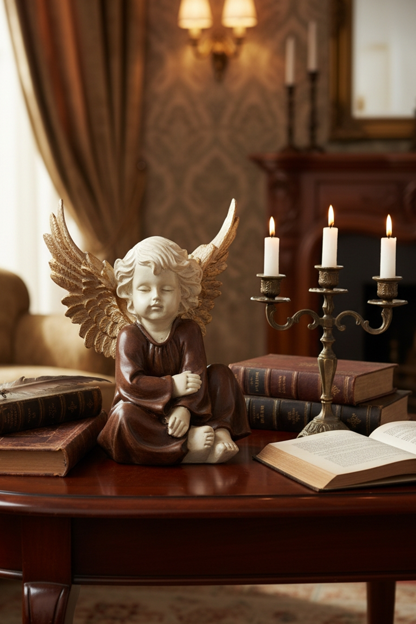 Sitting Cherub
