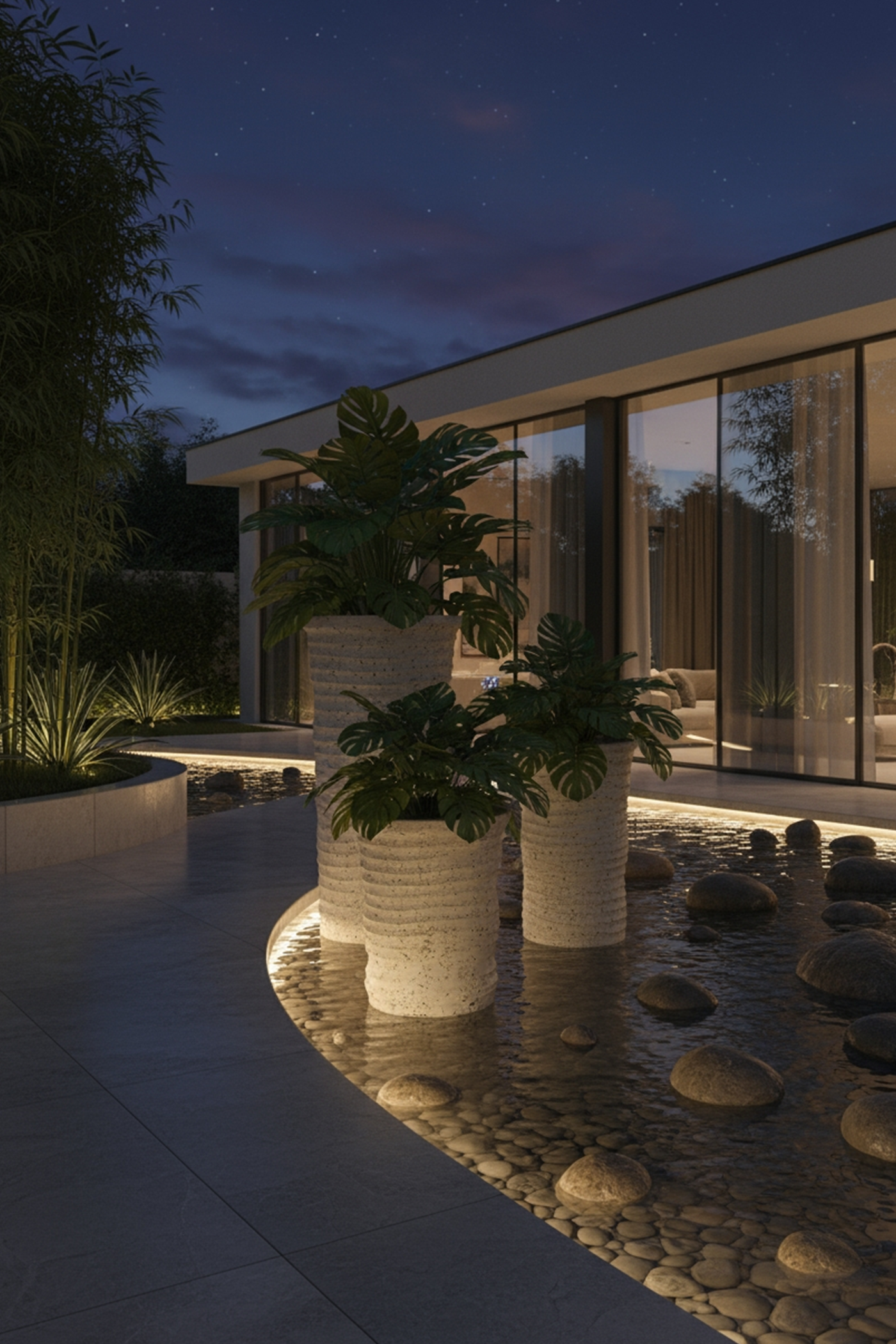 Waves Planter L