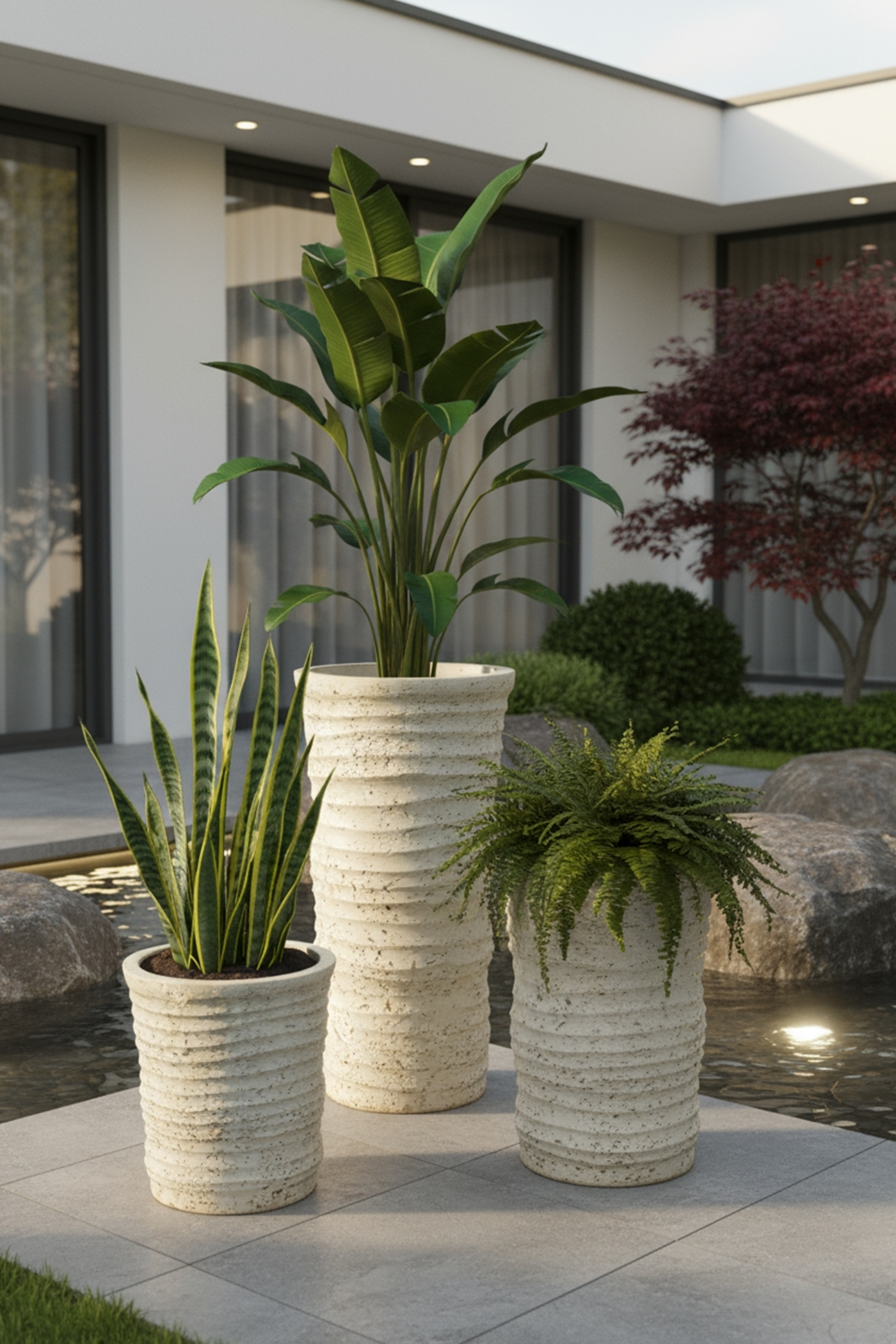 Waves Planter L