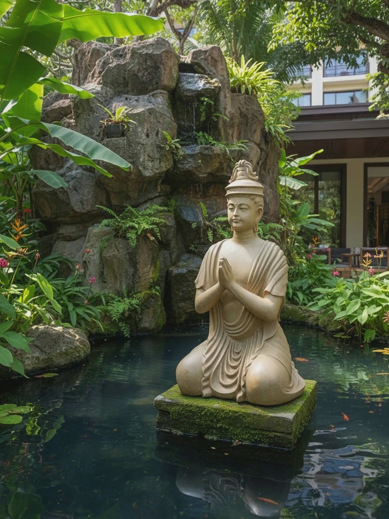 Praying Monk